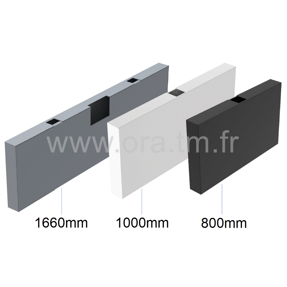 CPM - COMPOSANTS DE TABLE - COUVRE PIETEMENT