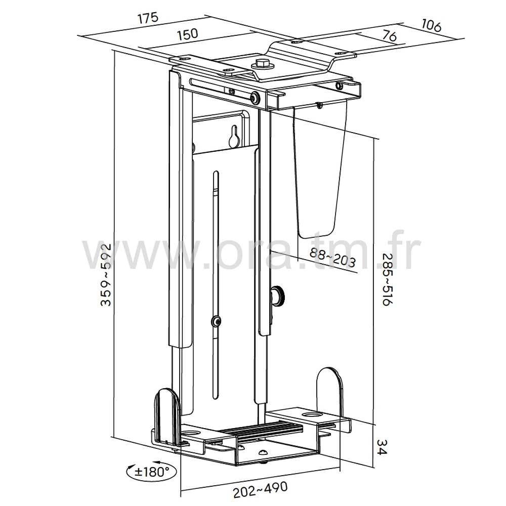 CPU17 - SUPPORT INFORMATIQUE - SUPPORT UNITE CENTRALE