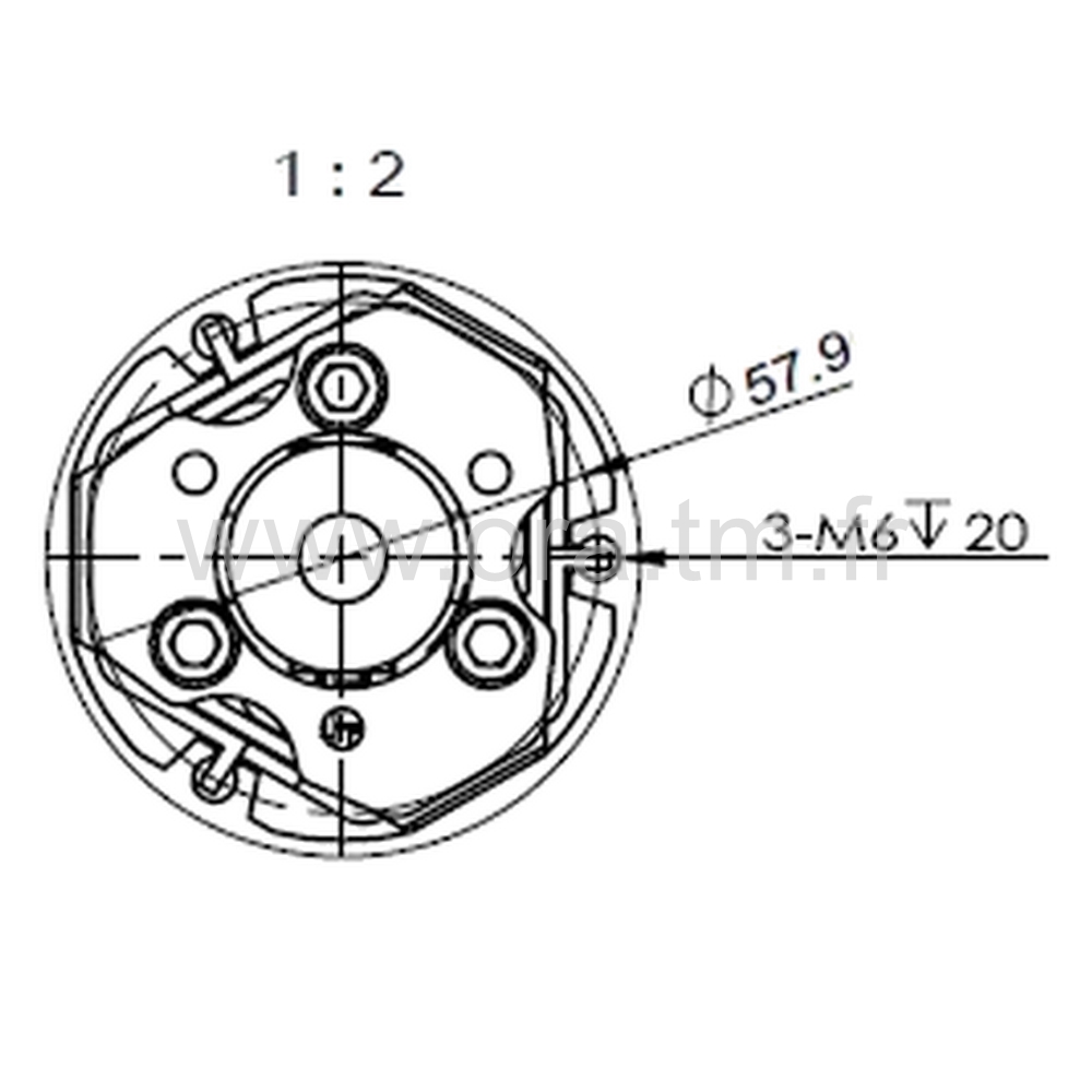 CRG - COMPOSANTS DE TABLE - COLONNE REGLABLE