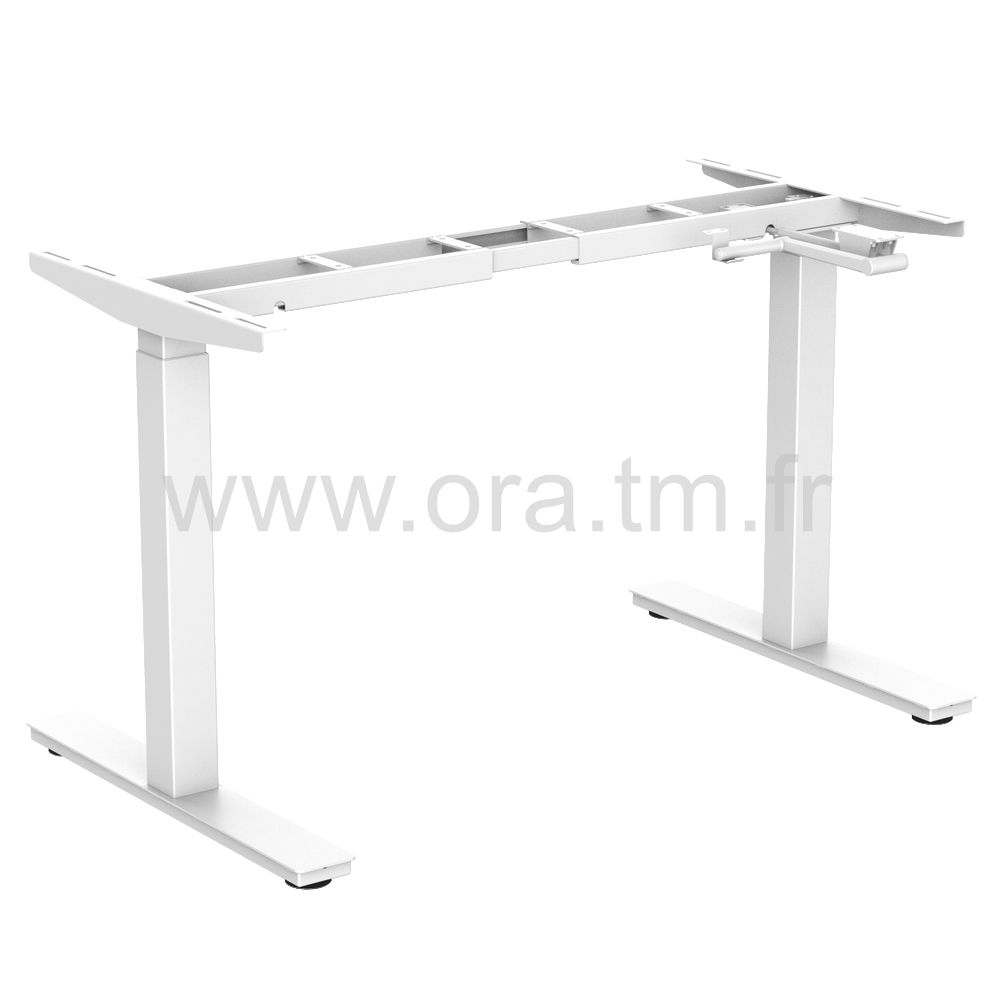 DESK0 - STRUCTURE TABLE REGLABLE - A MANIVELLE
