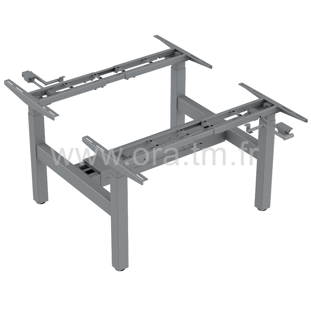 DESK0F - STRUCTURE TABLE REGLABLE - A MANIVELLE