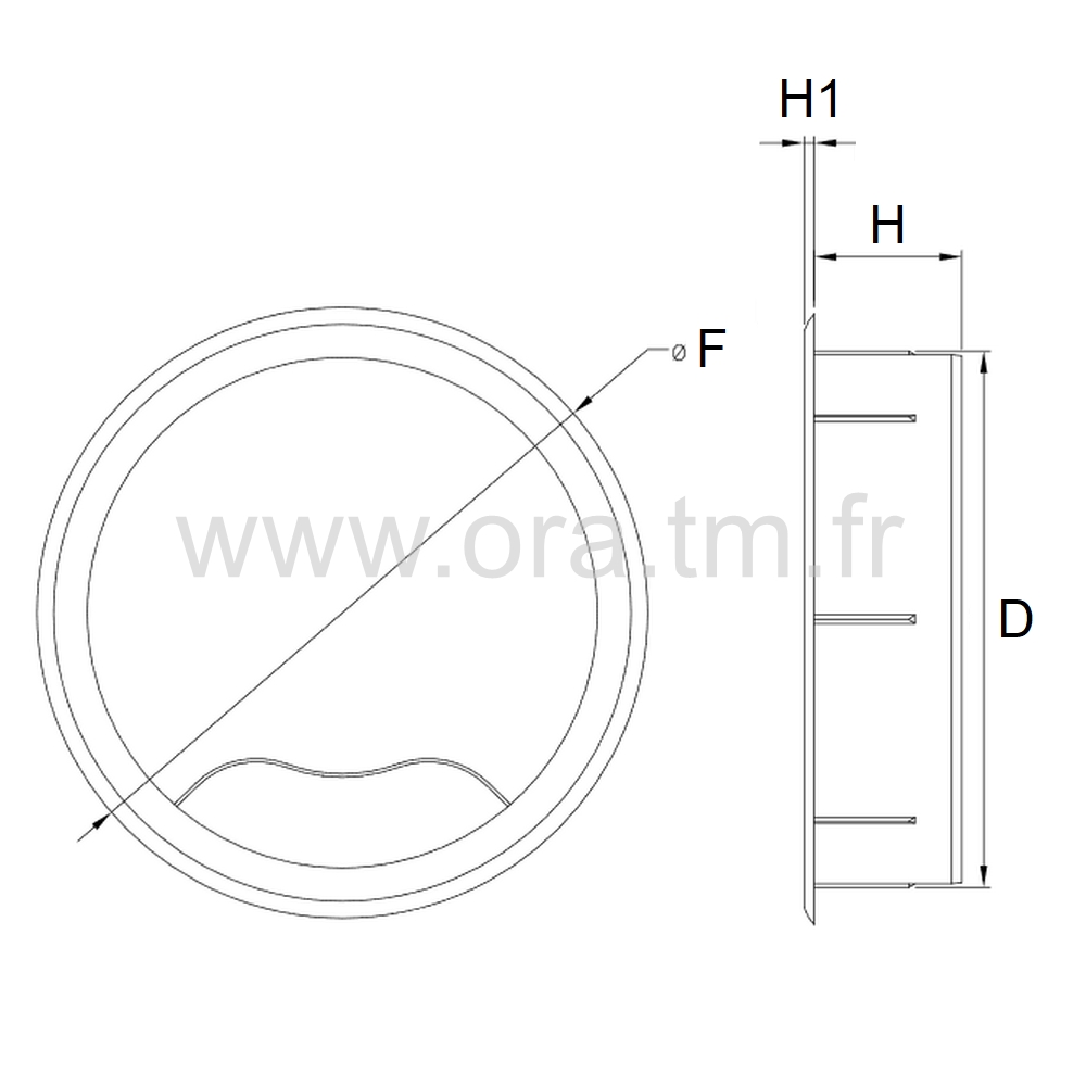 PKU - CABLE ET PASSAGE DE CABLE - BOITIER PASSE CABLE