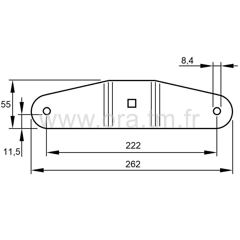 ADL - LIAISON ASSISE DOSSIER - ATTACHE LAME SDL 45X6