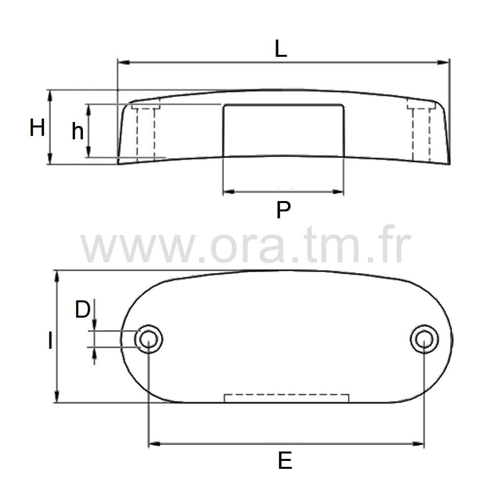 ADT8P - LIAISON ASSISE DOSSIER - CACHE LAME ATTACHE T8