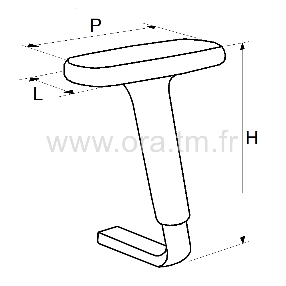 ARM104 - ACCOUDOIR & MANCHETTE - ACCOUDOIR REGLAGE 3D