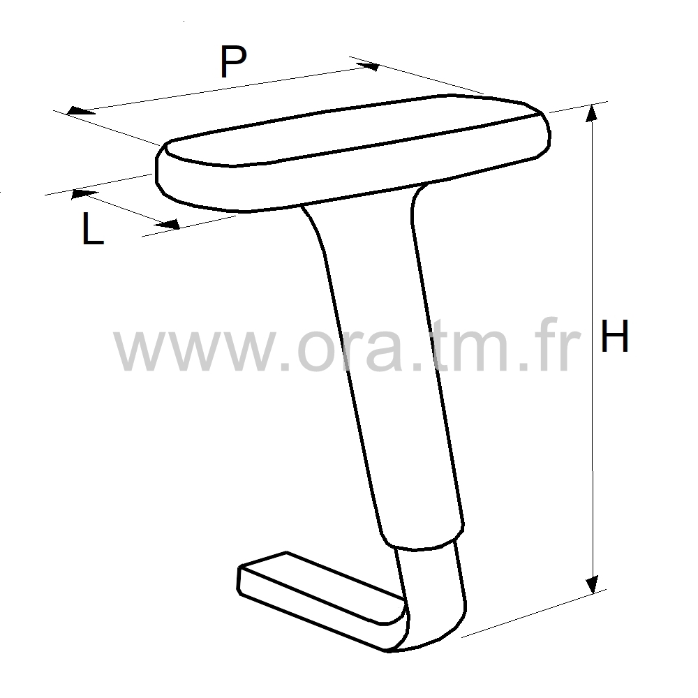 ARM98 - ACCOUDOIR & MANCHETTE - ACCOUDOIR REGLAGE 2D A 5D