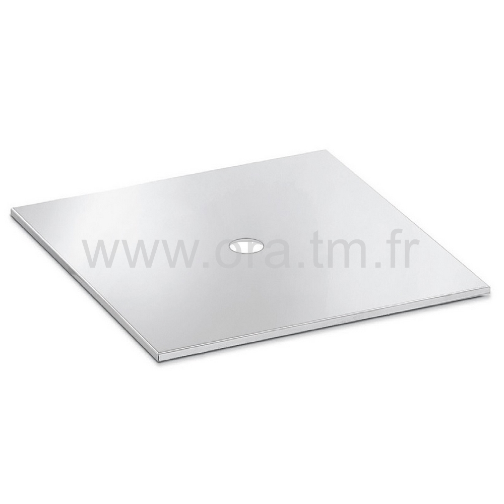 BASINOX - PIETEMENT - BASE PLATE CARREE-RONDE