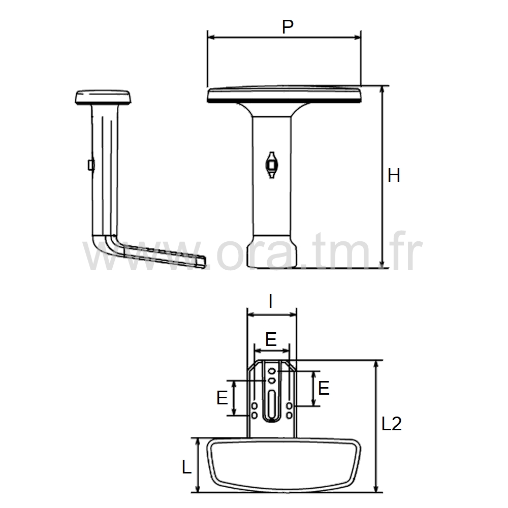 LUKY - ACCOUDOIR & MANCHETTE - ACCOUDOIR REGLAGE 1D A 3D