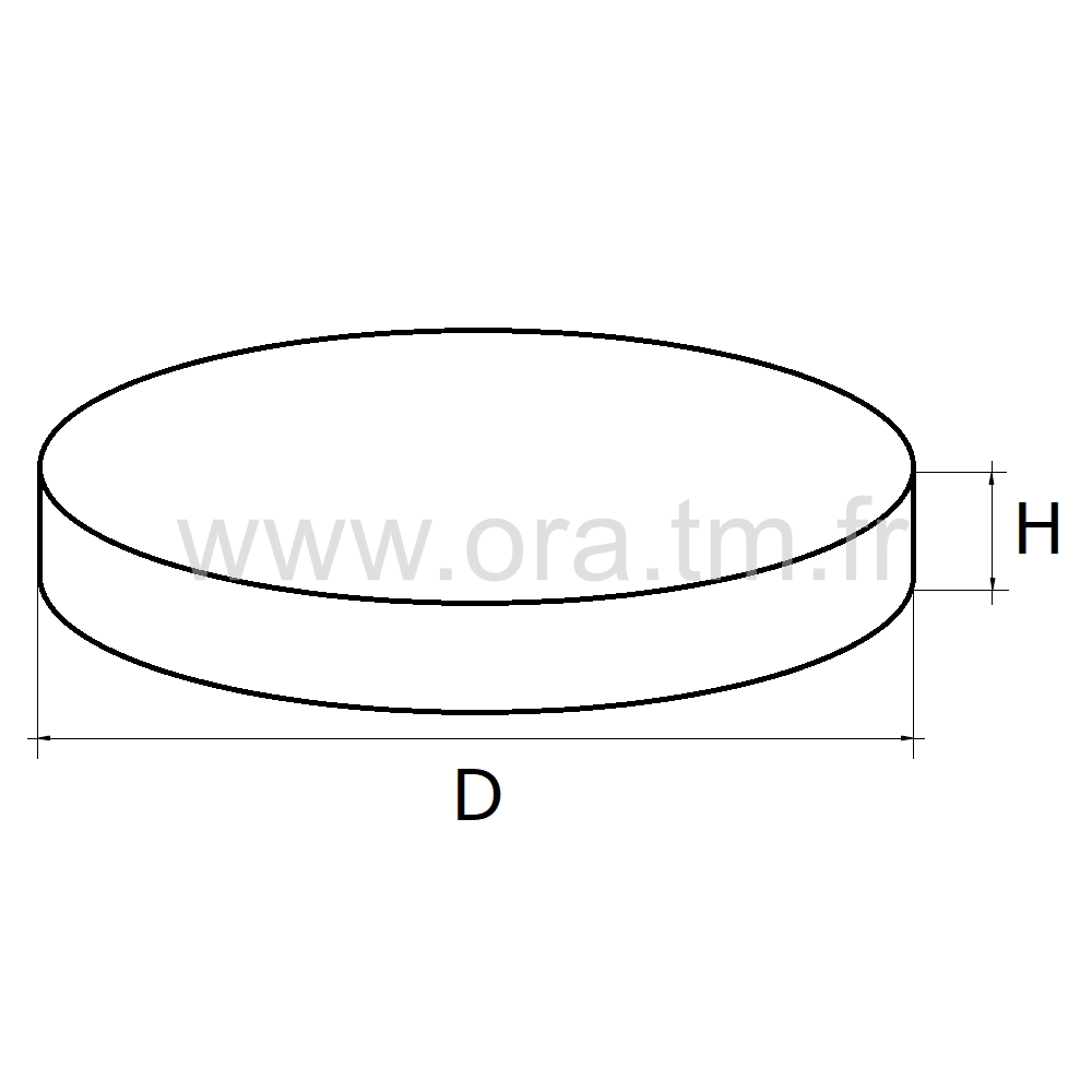 POUFAT - MOUSSE A TAPISSER - ASSISE CYLINDRIQUE