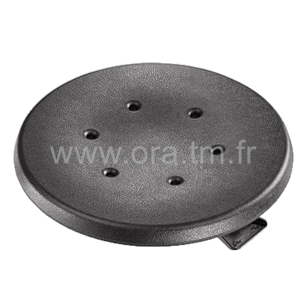 ROND - ARTICLE EN POLYURETHANE - ASSISE RONDE PERFOREE