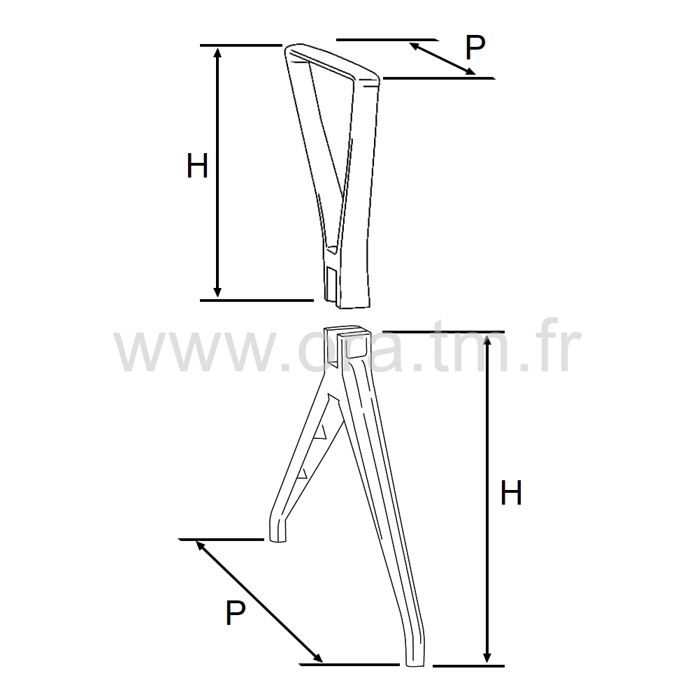 SLIM - POUTRE SYSTEME MODULAIRE - ACCOUDOIRS & BASES