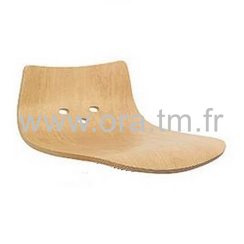 SPOON - ASSISE DOSSIER BOIS - BOIS VERNIS NATUREL