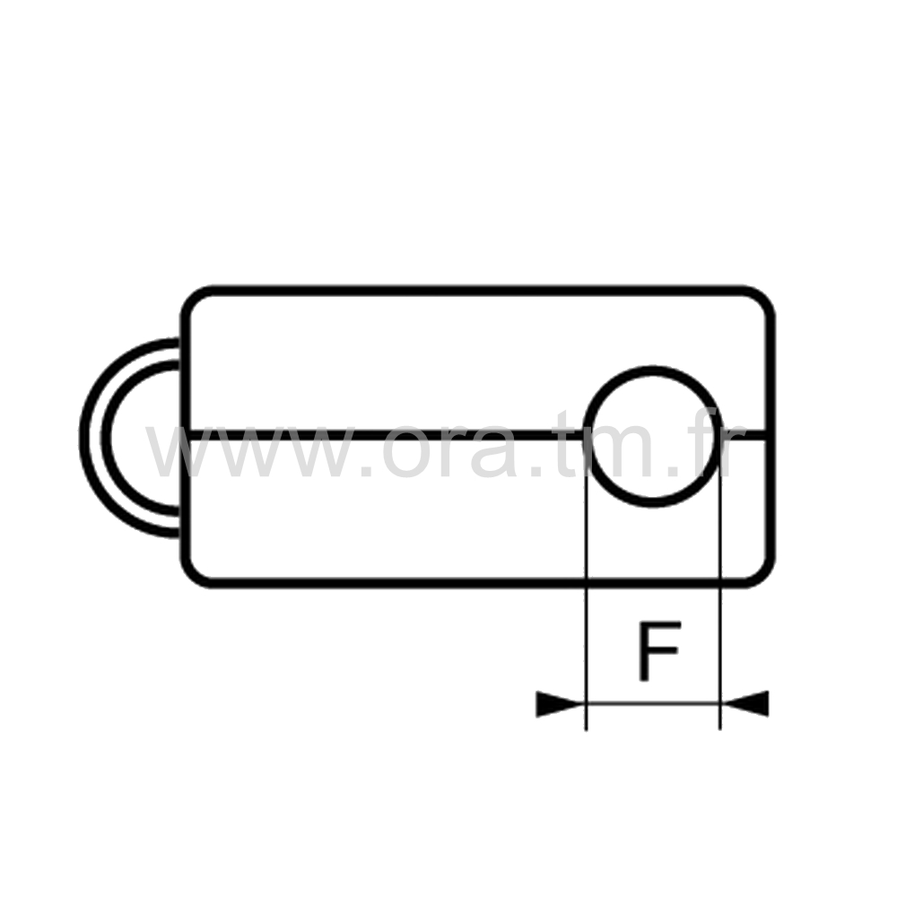 ATS - ATTACHE FIL FILET CLOTURE - BOITIER SANDWICH