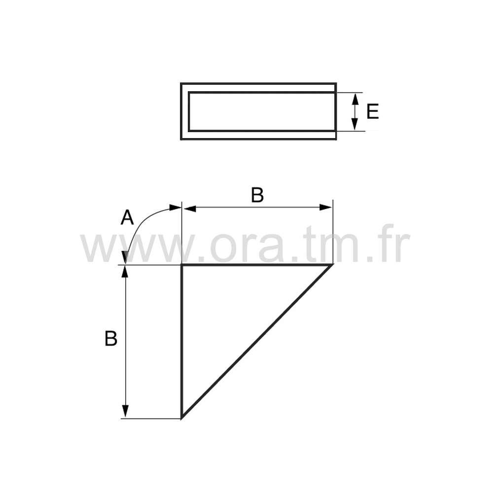 PRO4 - PROTECTION EMBALLAGE - ANGLE DROIT 4 FACES