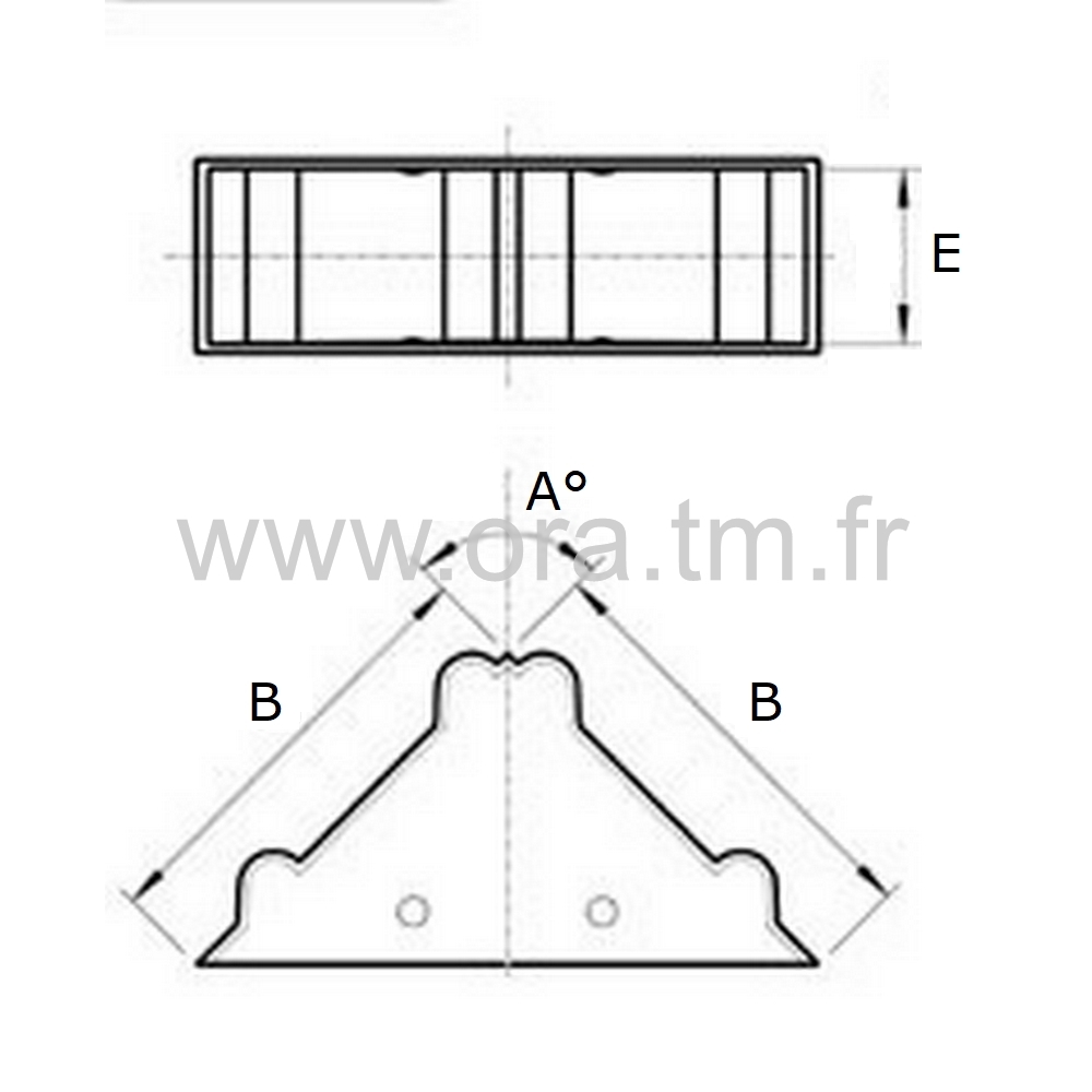 PRO4R - PROTECTION EMBALLAGE - ANGLE DROIT 4 FACES