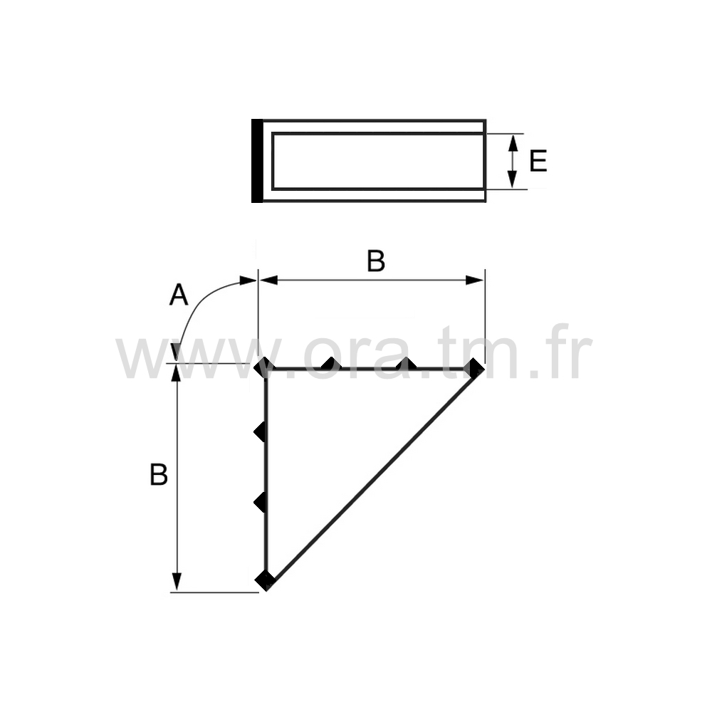 PRO4S - PROTECTION EMBALLAGE - ANGLE DROIT 4 FACES