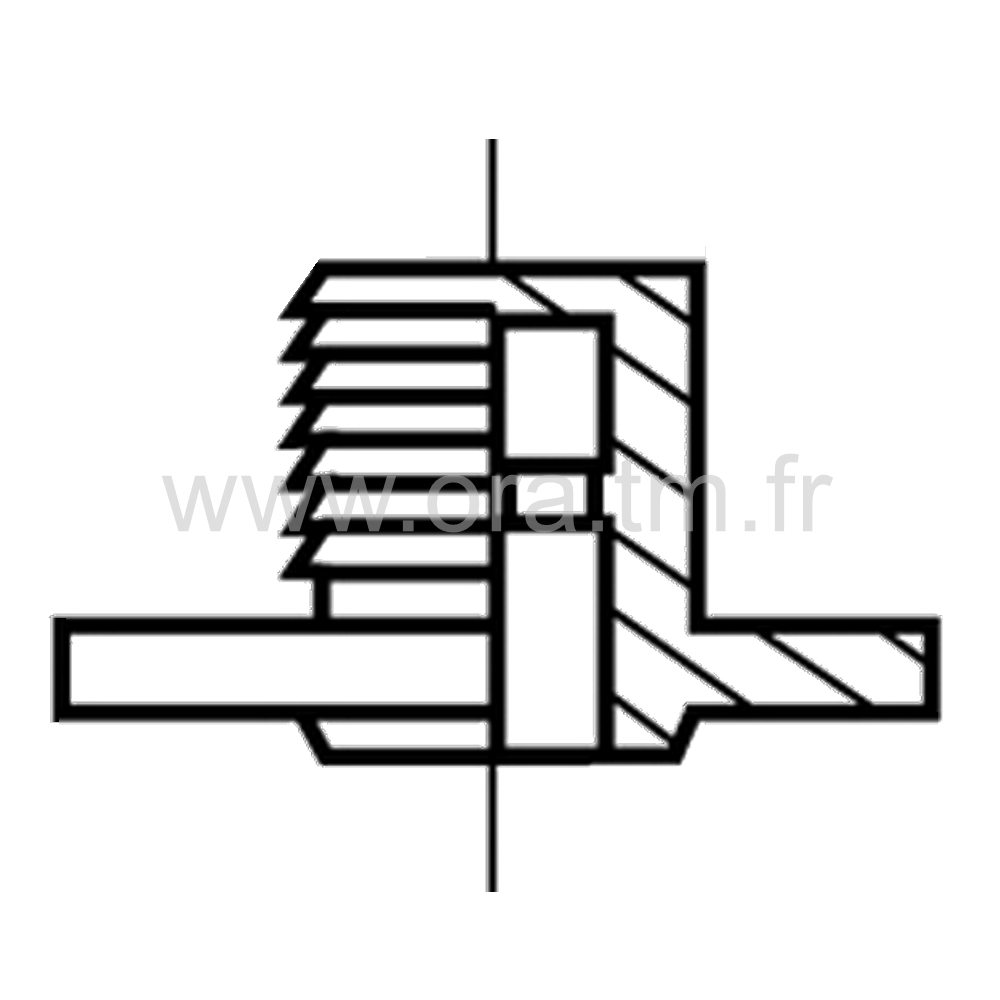 GLIP25 - PATIN GLISSEUR - ATTACHE PRISE MOBILE