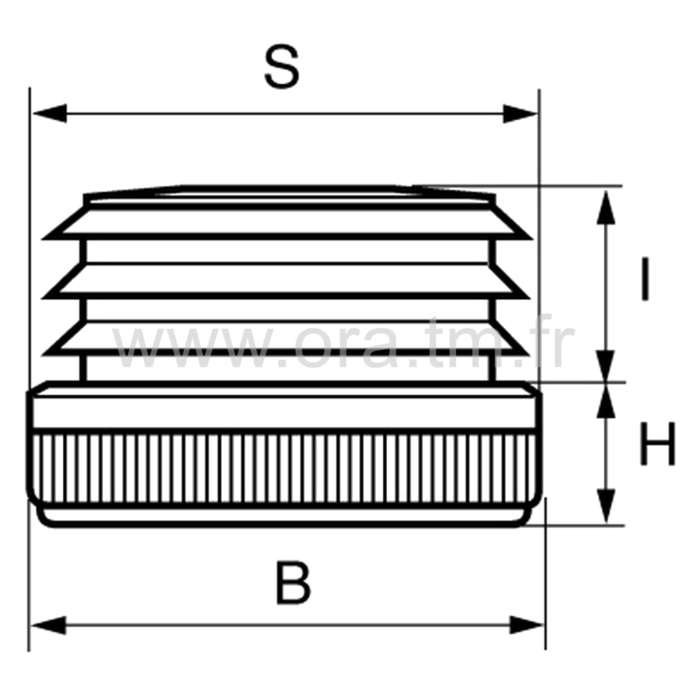 IVMY - INSERT VERIN - TUBE CYLINDRIQUE