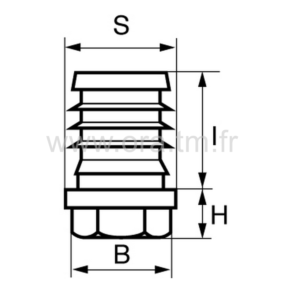 IVY - INSERT VERIN - TUBE CYLINDRIQUE