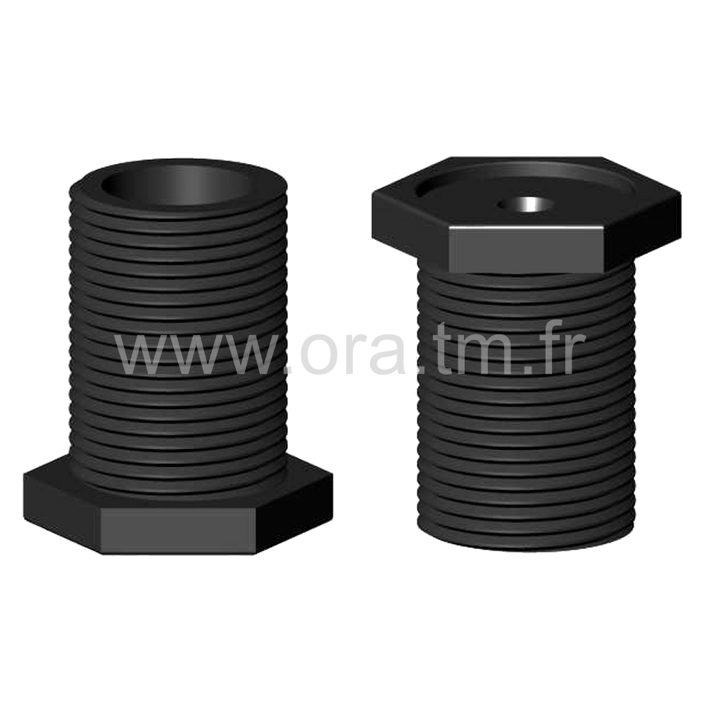 VMOH - VERIN MONOBLOC - BASE CYLINDRIQUE