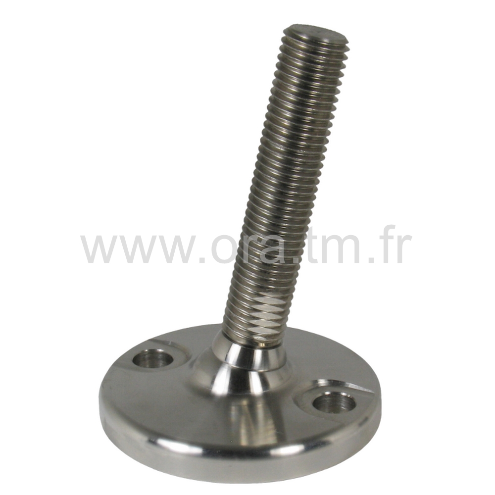 VSF - VERIN PIED MACHINE - BASE CYLINDRIQUE METAL