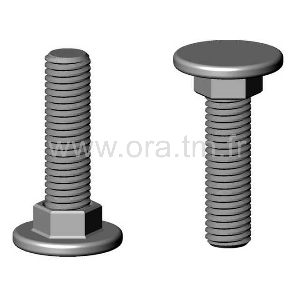 VTE5 - VERIN RIGIDE - BASE CONIQUE