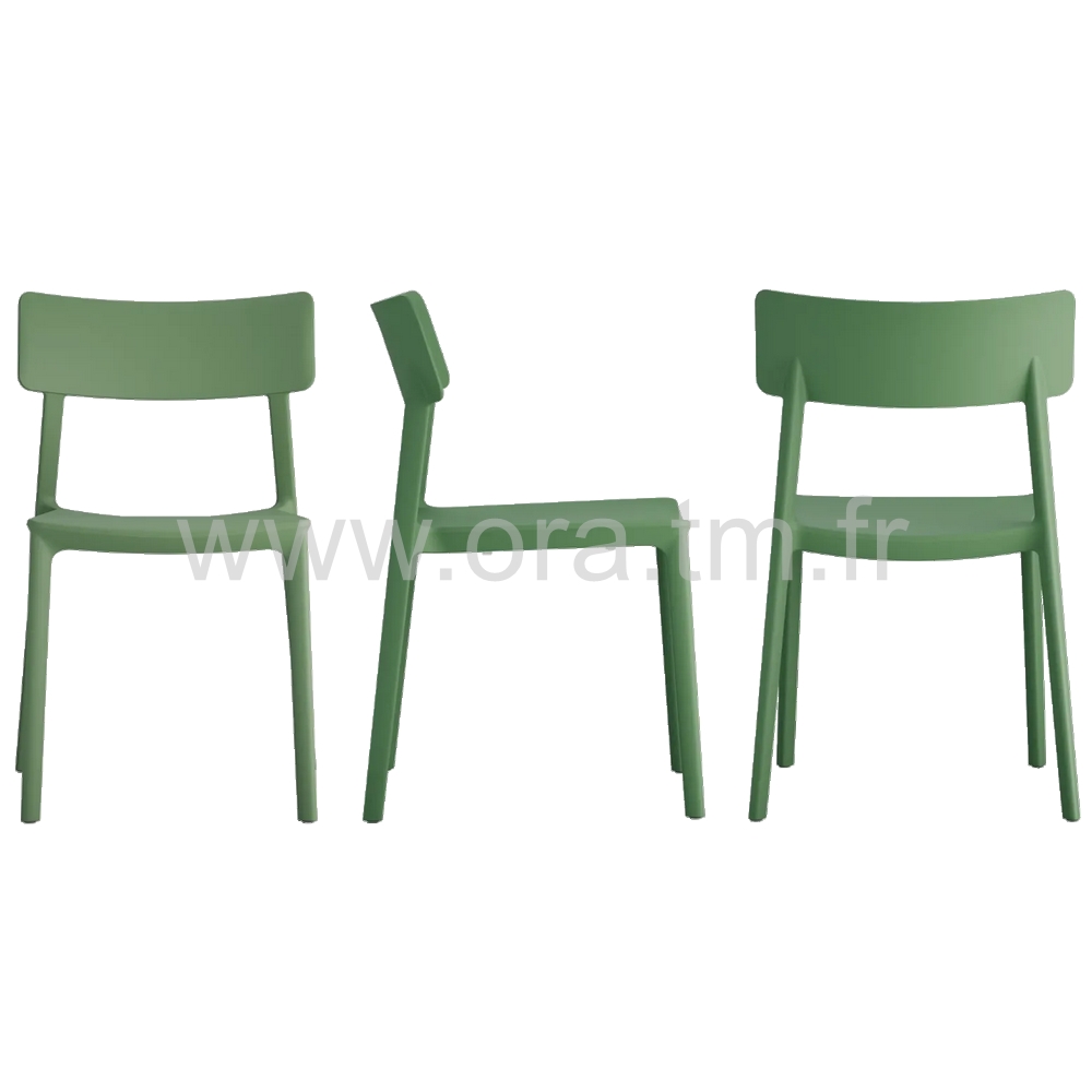 DEVA - RESTAURATION - CHAISE TABOURET MONOBLOC