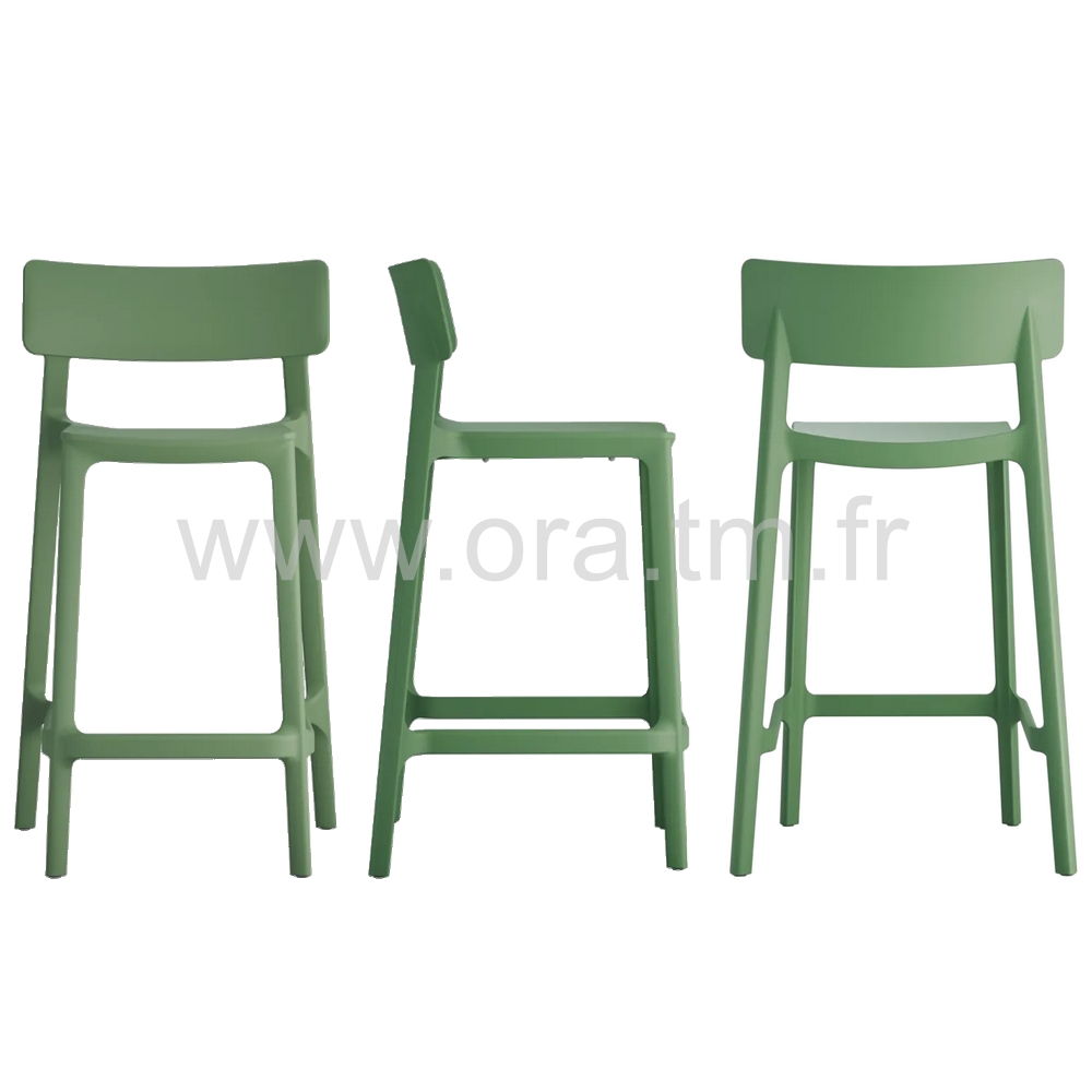 DEVA - RESTAURATION - CHAISE TABOURET MONOBLOC