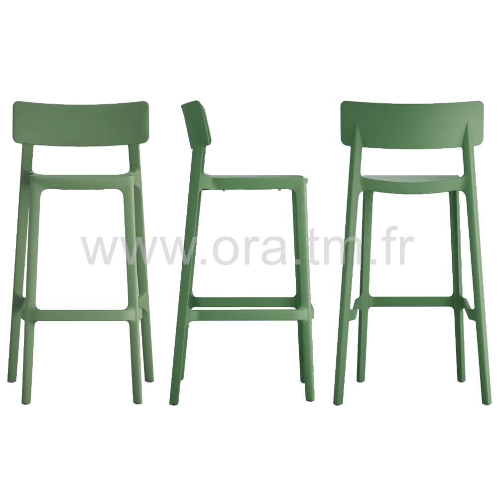 DEVA - RESTAURATION - CHAISE TABOURET MONOBLOC