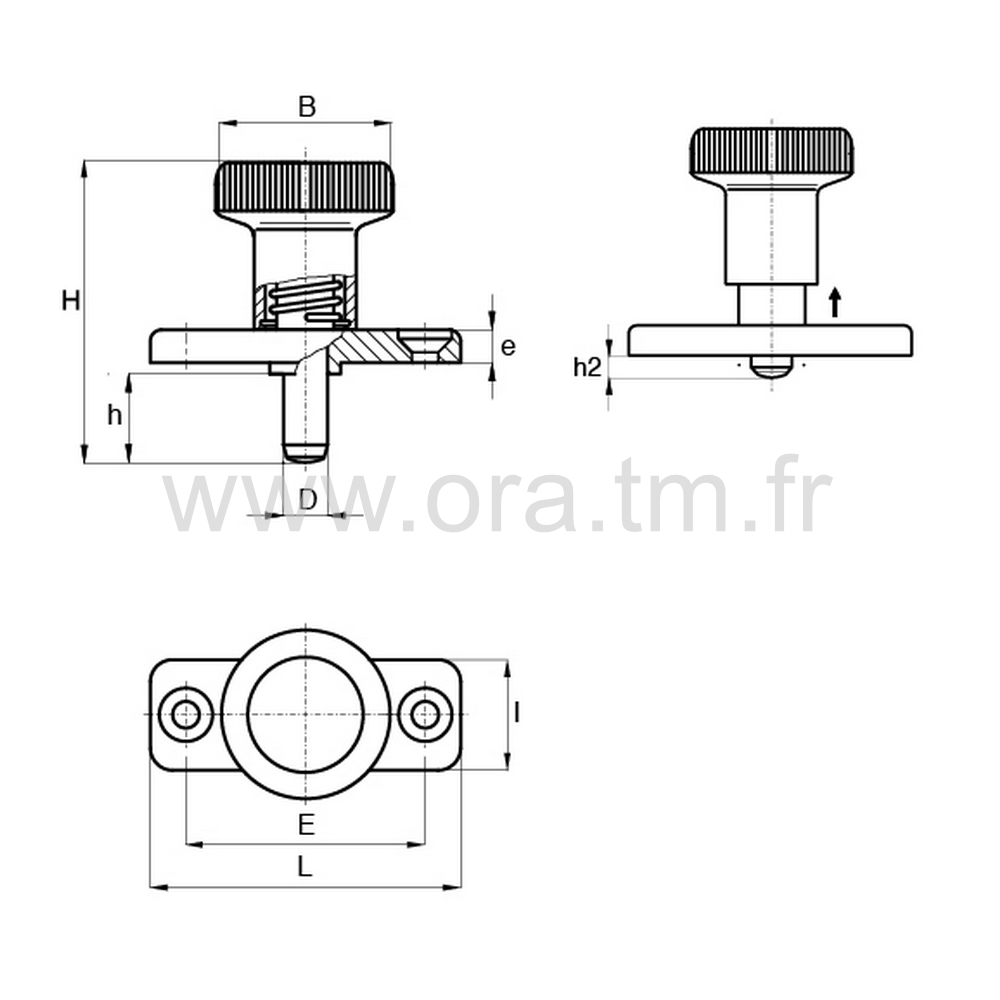 DXP -  - GOUPILLE ESCAMOTABLE