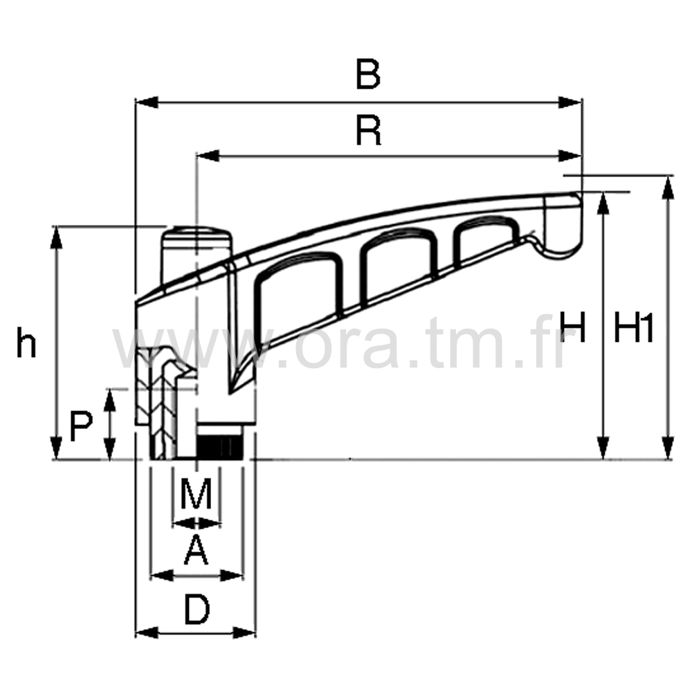 LINEAB - MANETTE DEBRAYABLE - PRISE 1 BRANCHE