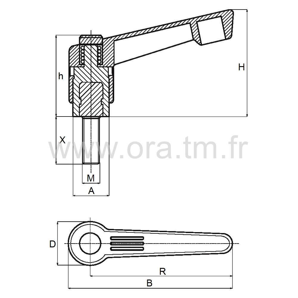 MDL - MANETTE DEBRAYABLE - PRISE 1 BRANCHE