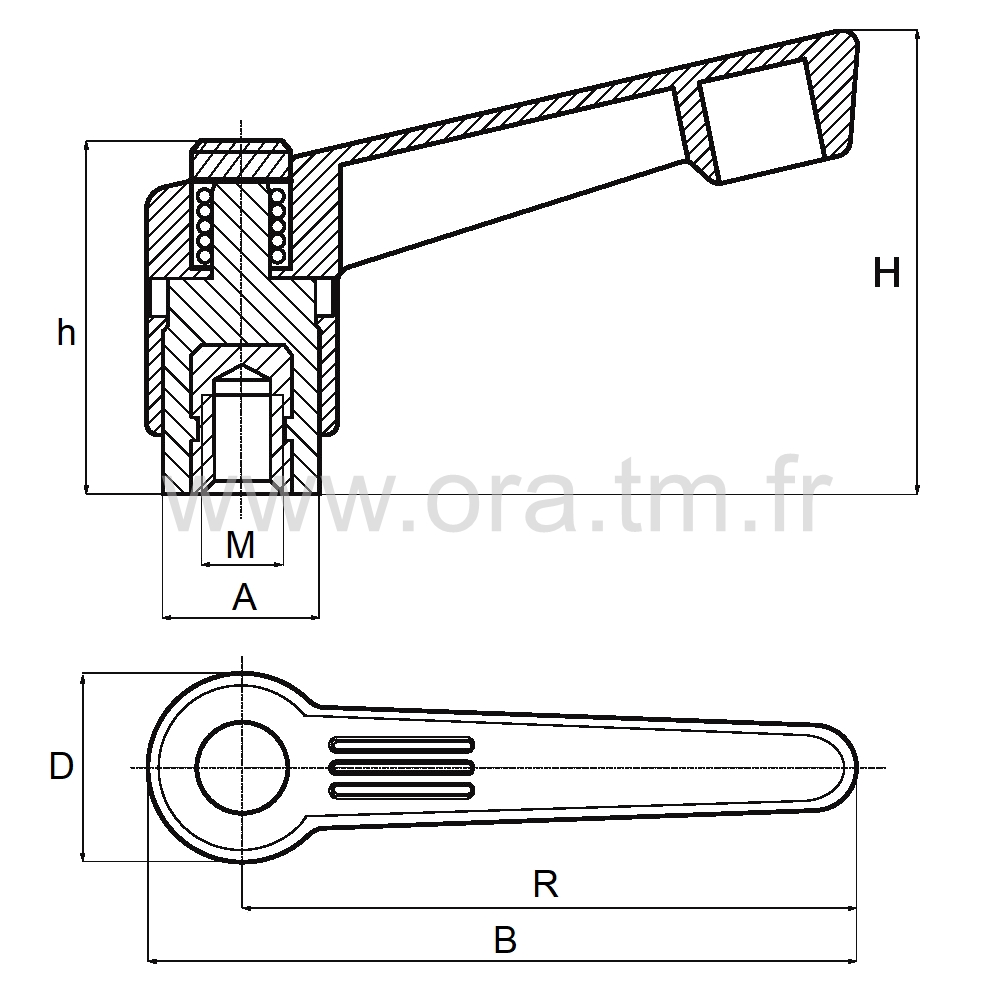 MDLB - MANETTE DEBRAYABLE - PRISE 1 BRANCHE