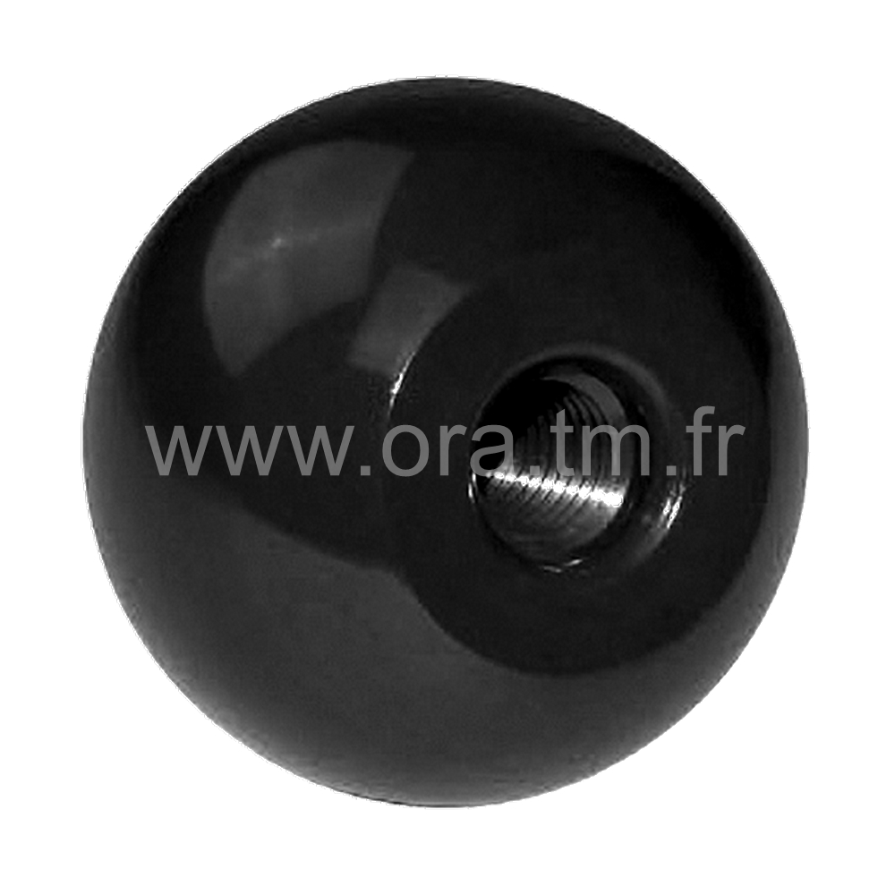 PBK2 - POIGNEE BAKELITE - PRISE BOULE LISSE