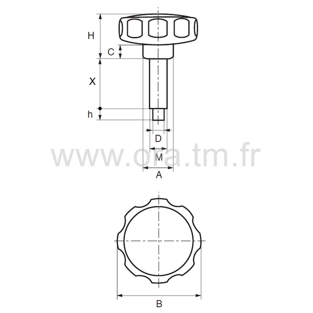 PXA -  - GOUPILLE ESCAMOTABLE