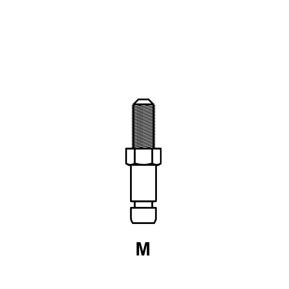 G1025 - PIVOT AXE FIXATION - ROULETTES ET PATINS