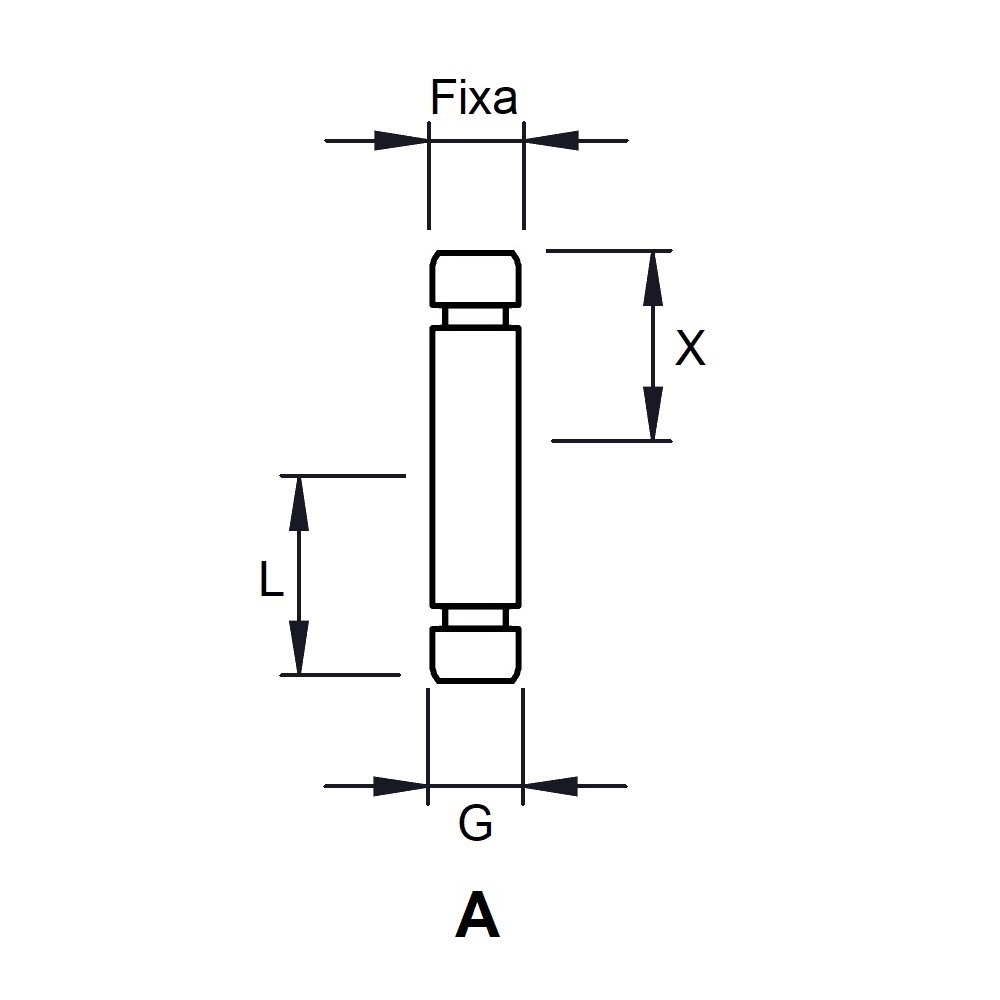 G823 - PIVOT AXE FIXATION - ROULETTES ET PATINS