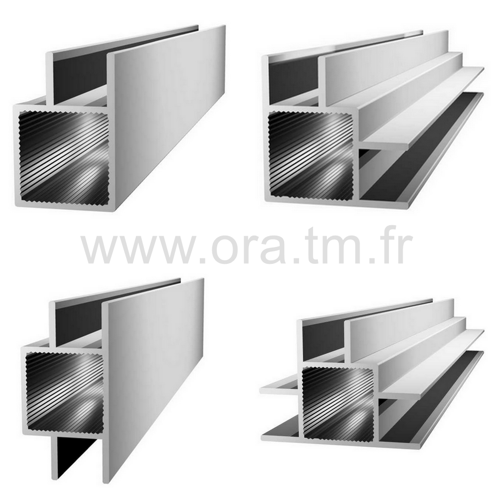 ALU20P - TUBE CARRE ALUMINIUM - 