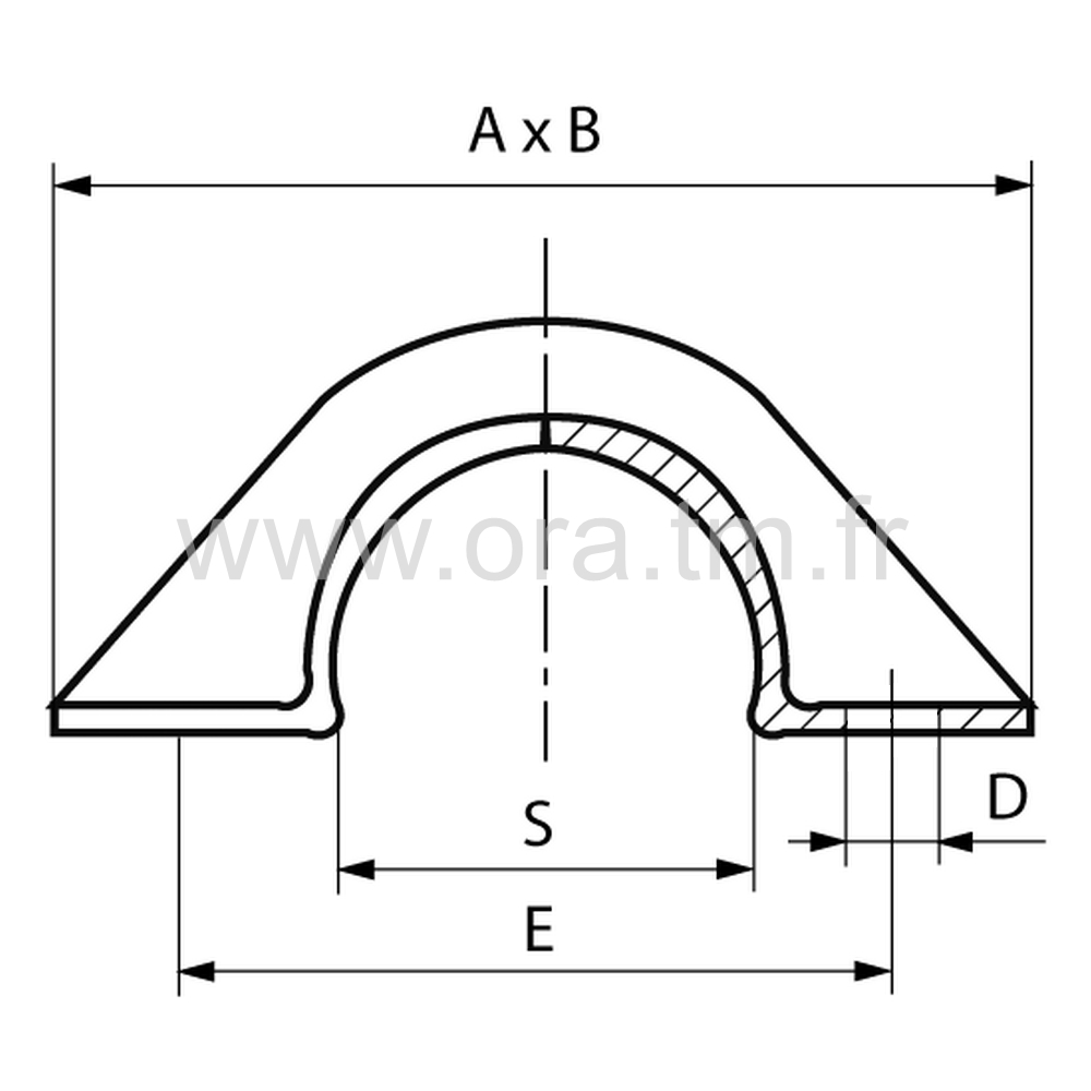 ATO - ATTACHE DE CLIPSAGE - TUBE CYLINDRIQUE