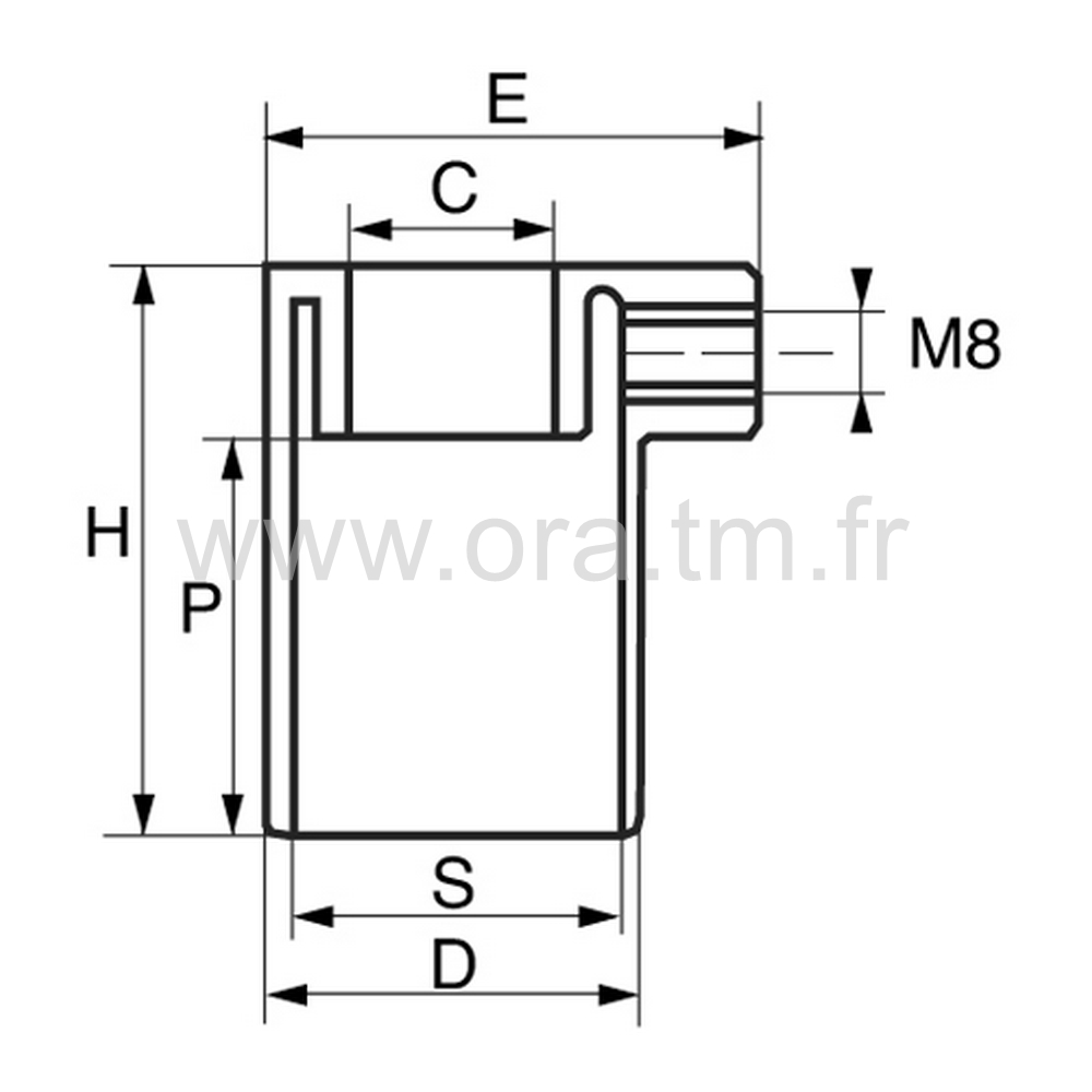 BCFL - BAGUE DE COULISSEMENT - TUBE CYLINDRIQUE