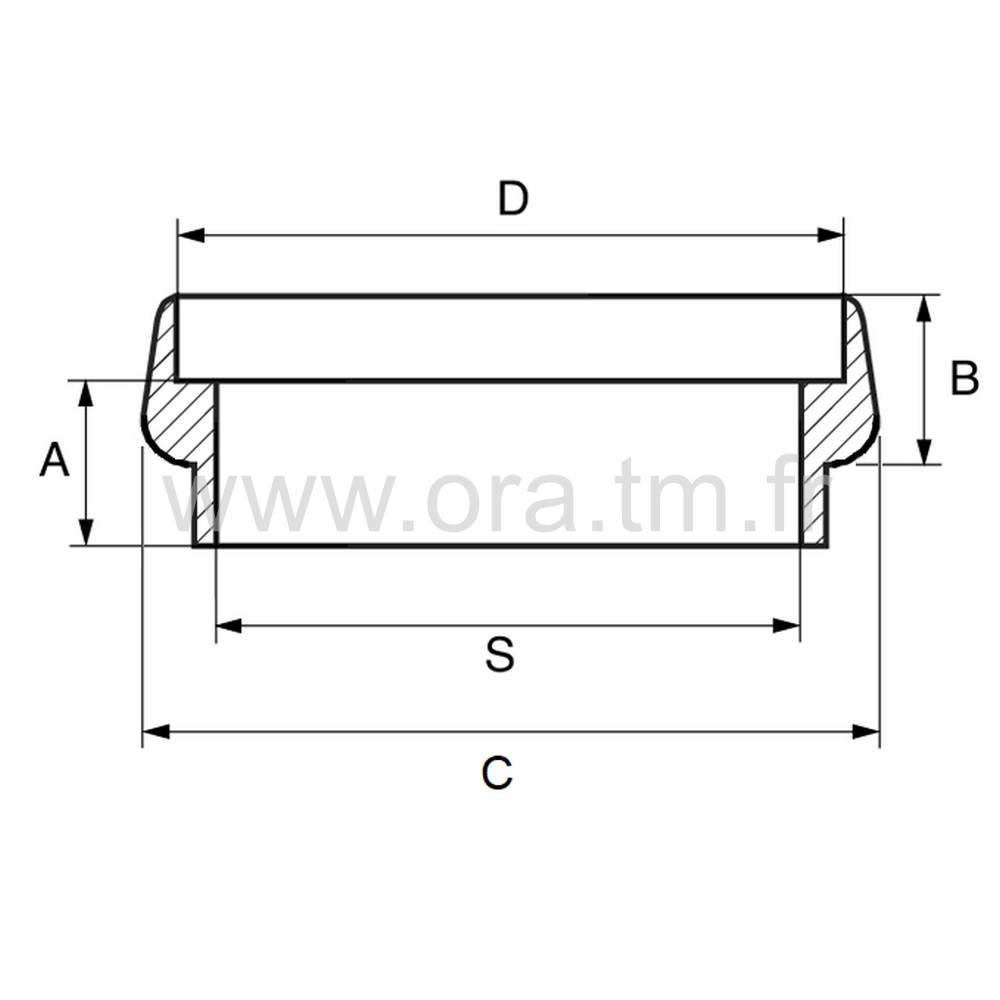 BGE - BAGUE DE COULISSEMENT - TUBE CYLINDRIQUE