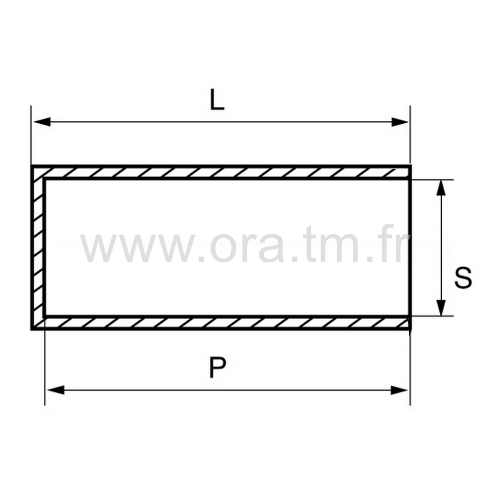 BROA - EMBOUT POIGNEE BROUETTE - TUBE CYLINDRIQUE