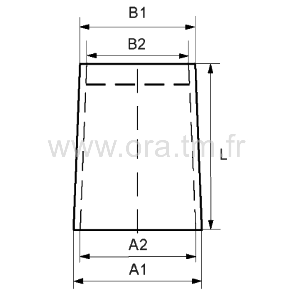 CAFC - CACHE TUBE ENVELOPPANT - CARRE