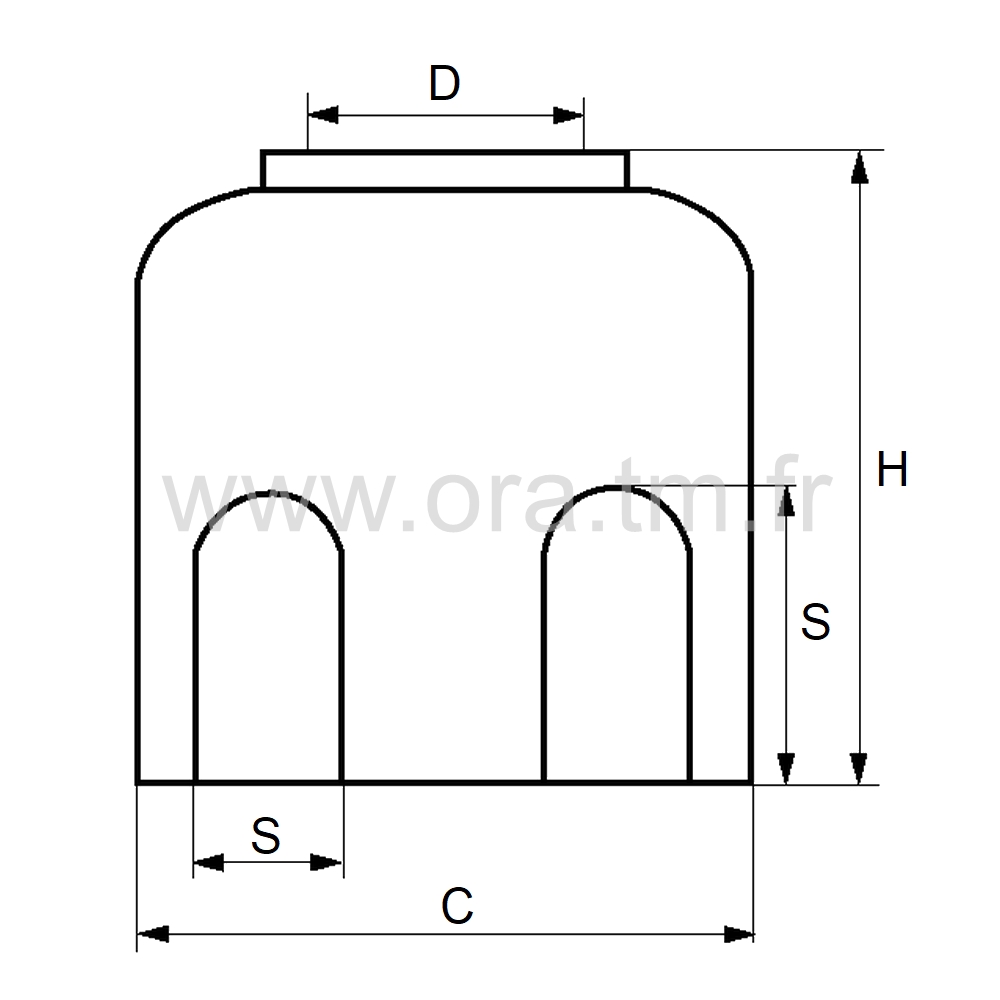 CSOB - CACHE SOUDURE PIETEMENT - TUBE MEPLAT CHANTS RONDS