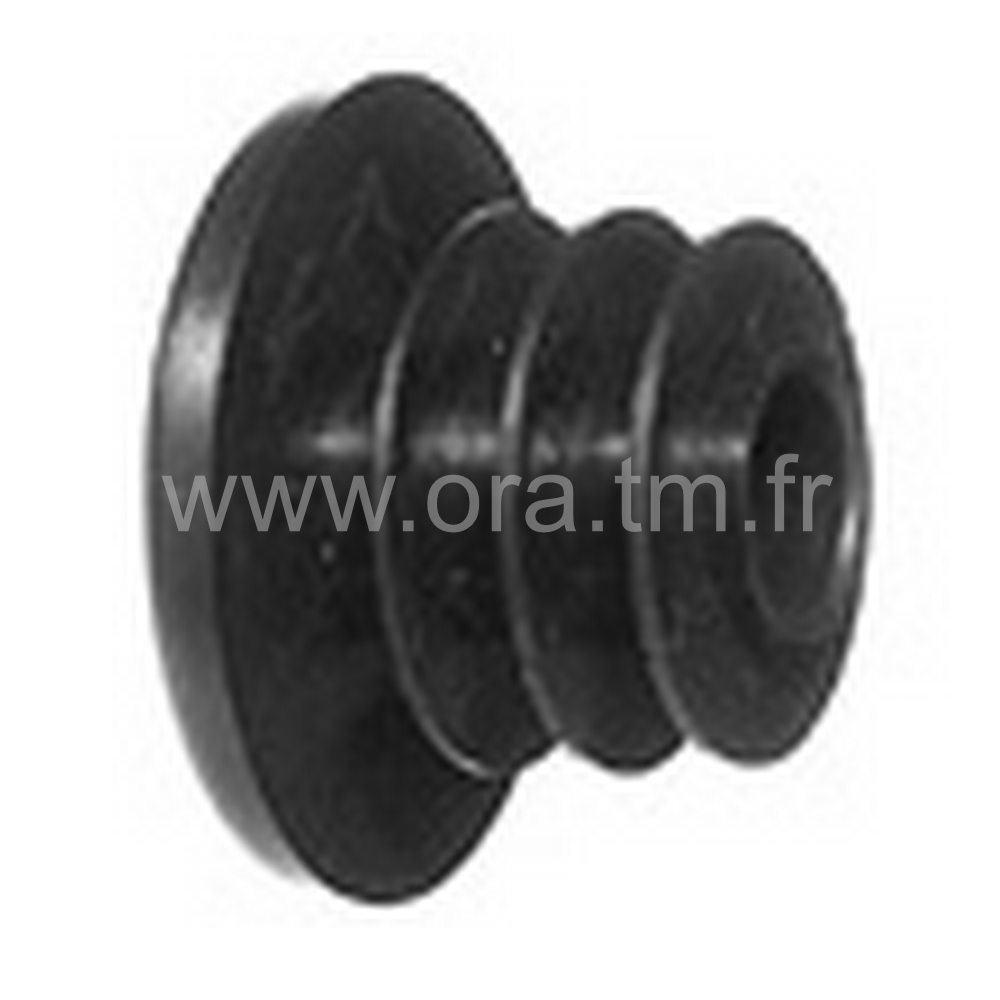 CTDAY - COUVRE TUBE A AILETTES - SECTION CYLINDRIQUE