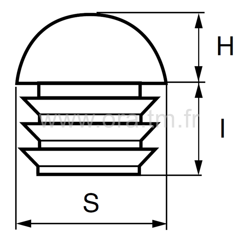 CTMH - COUVRE TUBE ENJOLIVEUR - CYLINDRIQUE