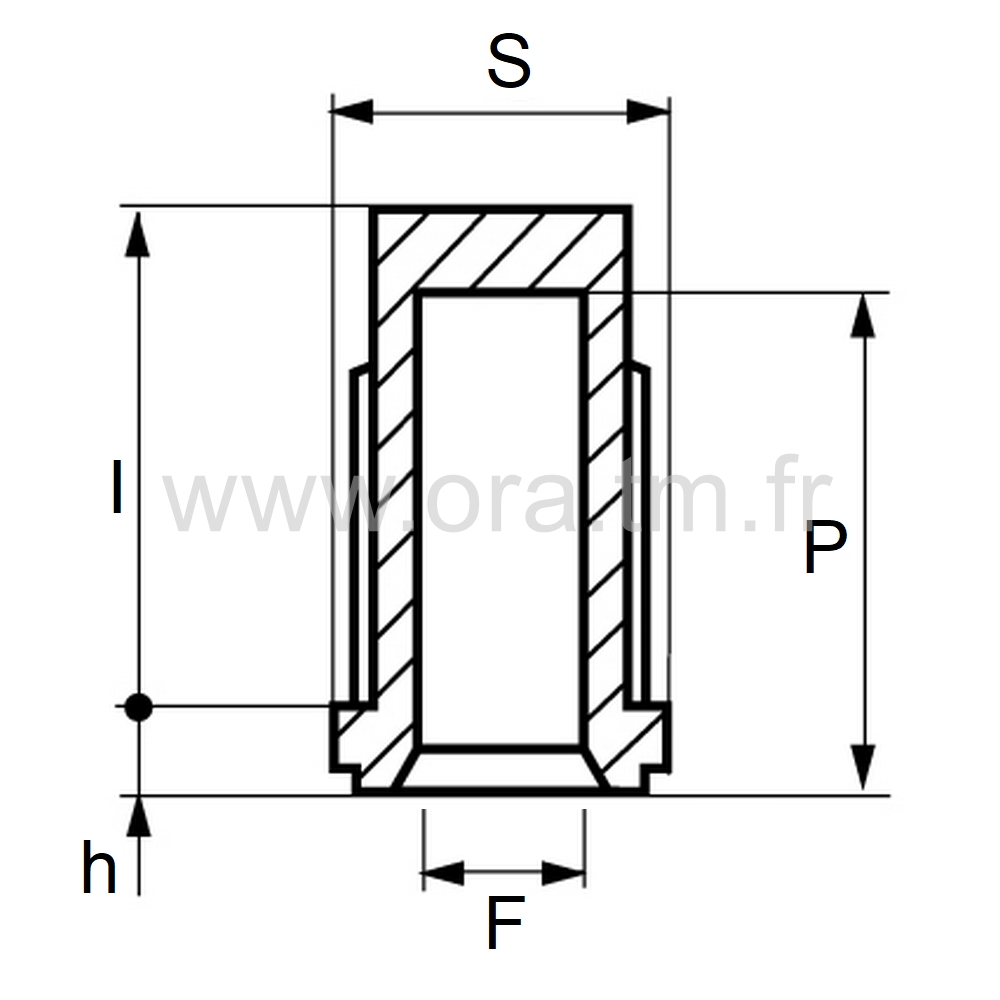 DSC - INSERTION PORTE ROULETTE - ATTACHE TUBE CARRE