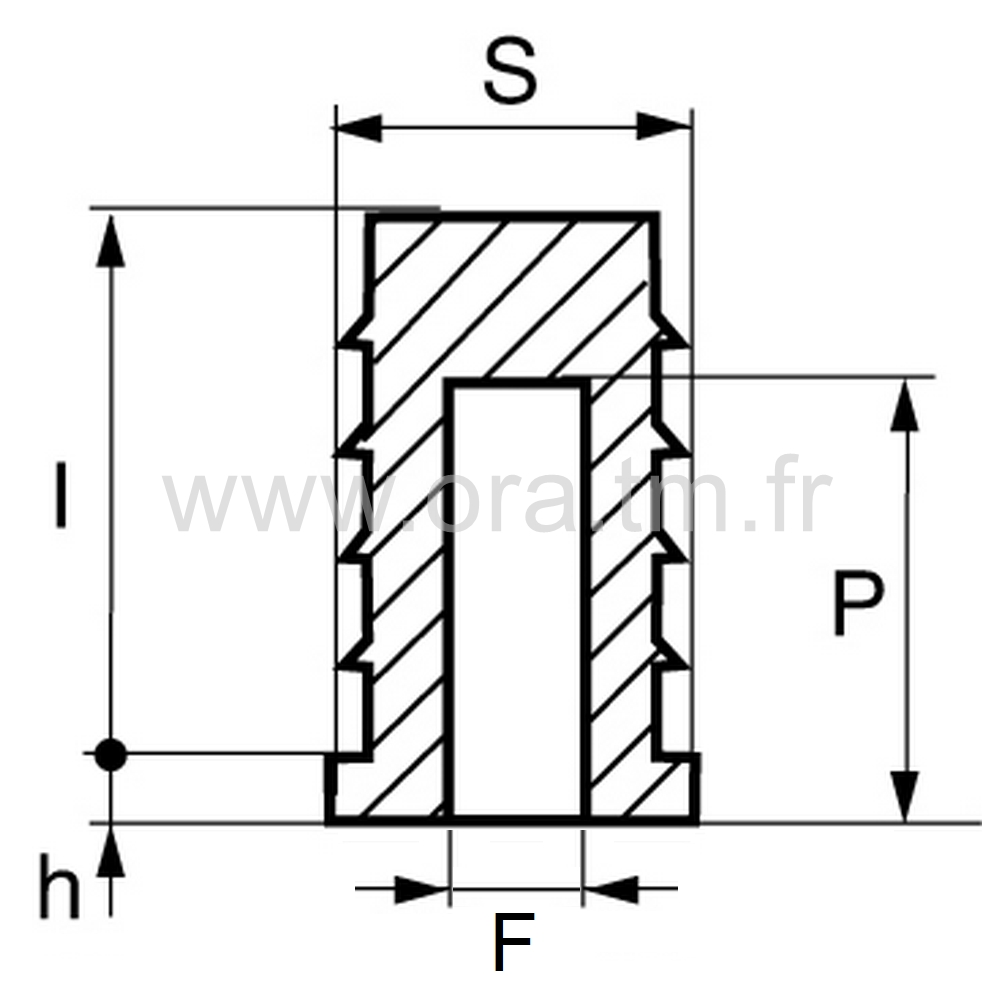 DSCA - INSERTION PORTE ROULETTE - ATTACHE TUBE CARRE