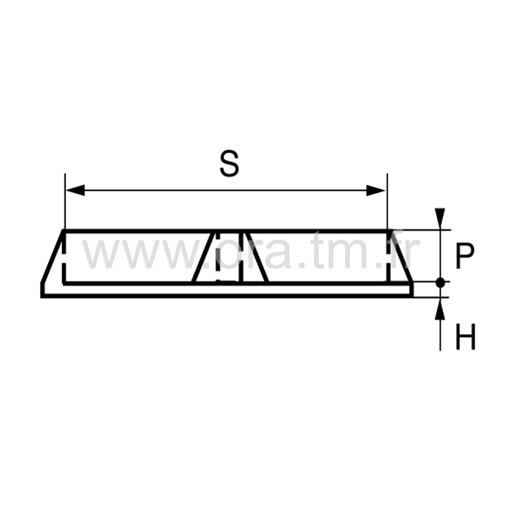 ECAT - EMBOUT ENVELOPPANT - SECTION FER CORNIERE