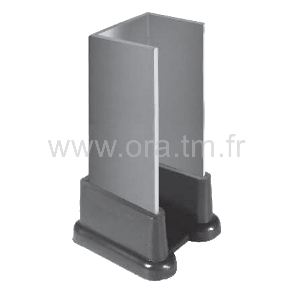 ECAU - EMBOUT ENVELOPPANT - SECTION FER CORNIERE